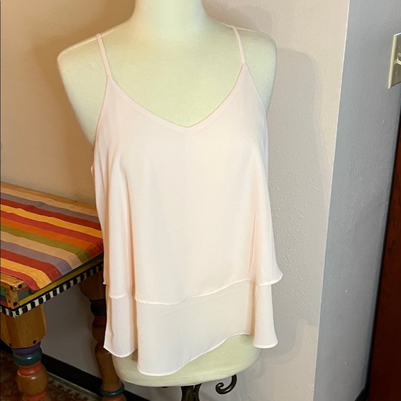 Annabella Soft Pink Layered Camisole - Picture 1 of 6